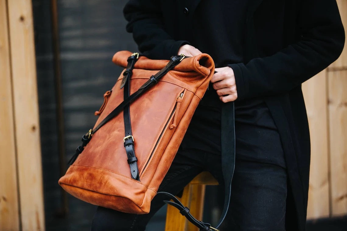 Rolltop-Rucksack Damen