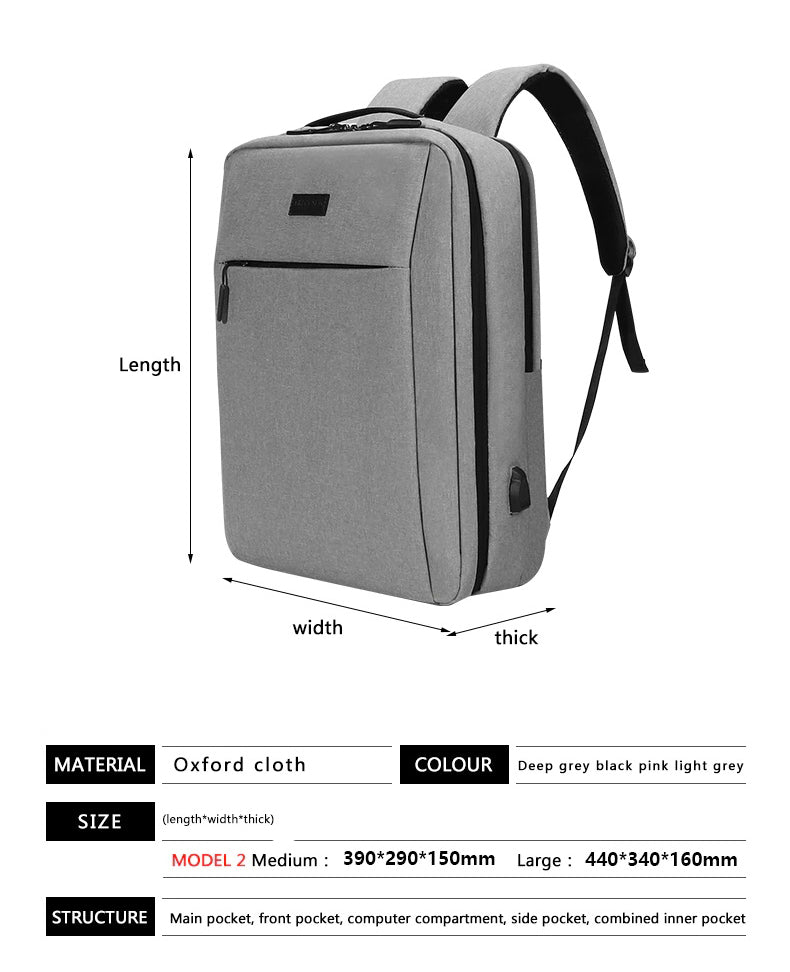 Anti-Diebstahl Laptop Rucksack