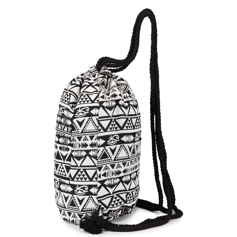 Jahrgang Kordelzug Tasche