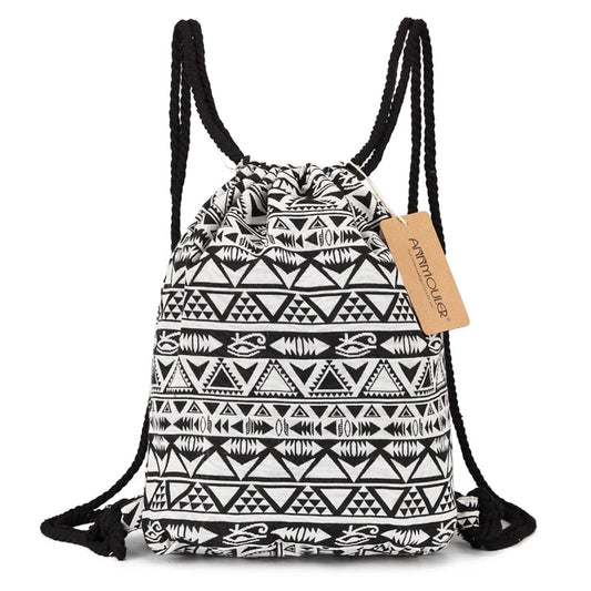 Jahrgang Kordelzug Tasche