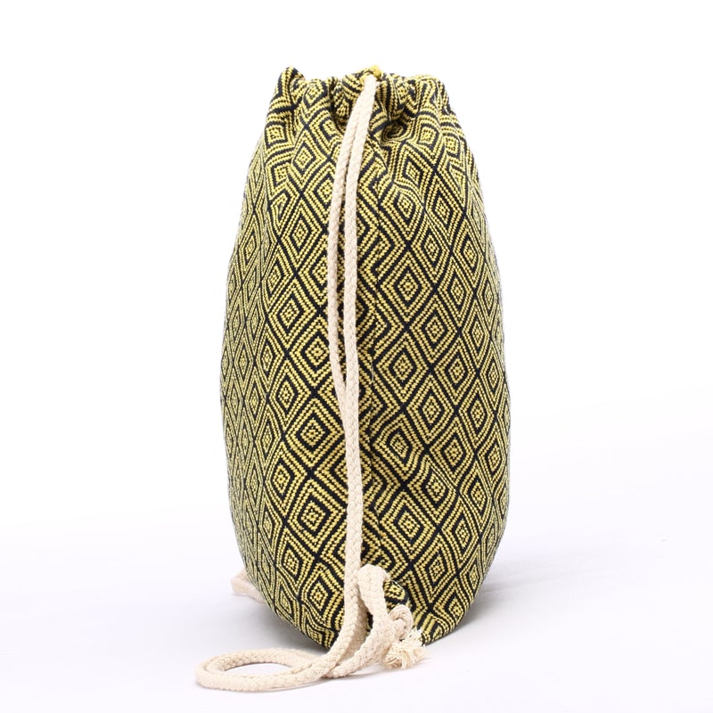 Gemustert Kordelzug Tasche