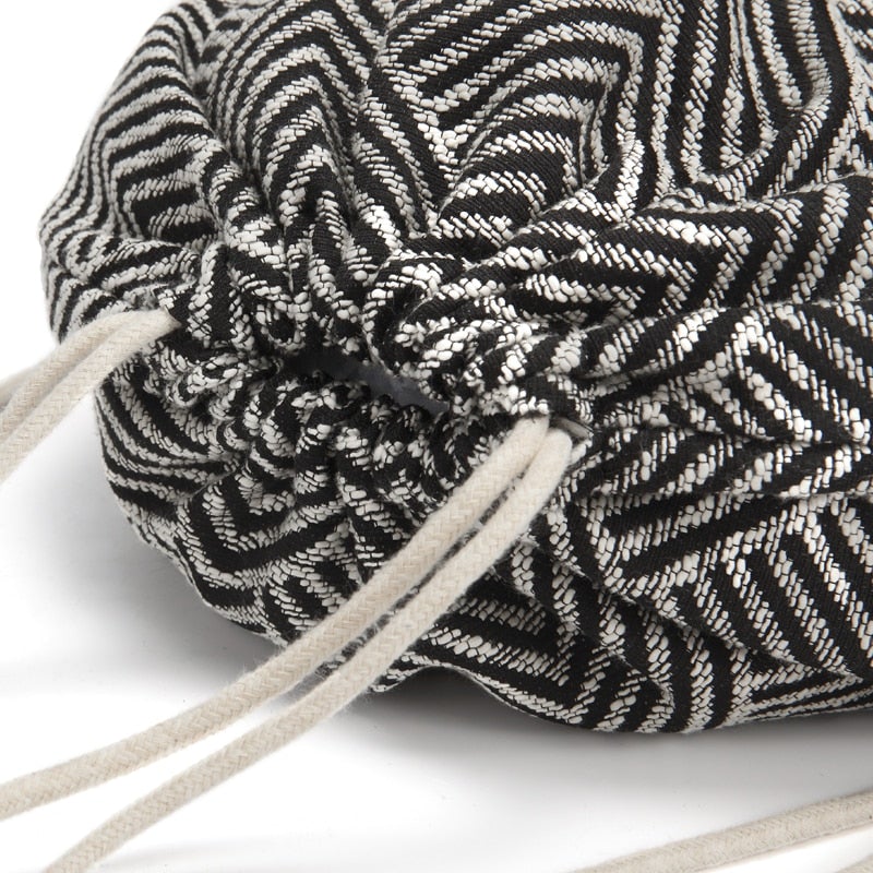 Bohemien Kordelzug Tasche