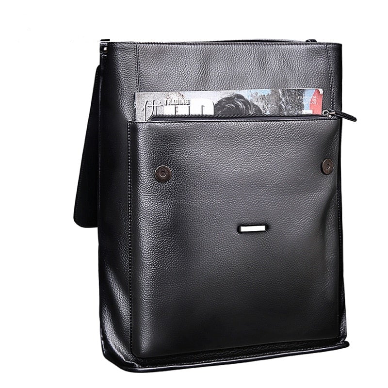 Laptop Leder Rucksack