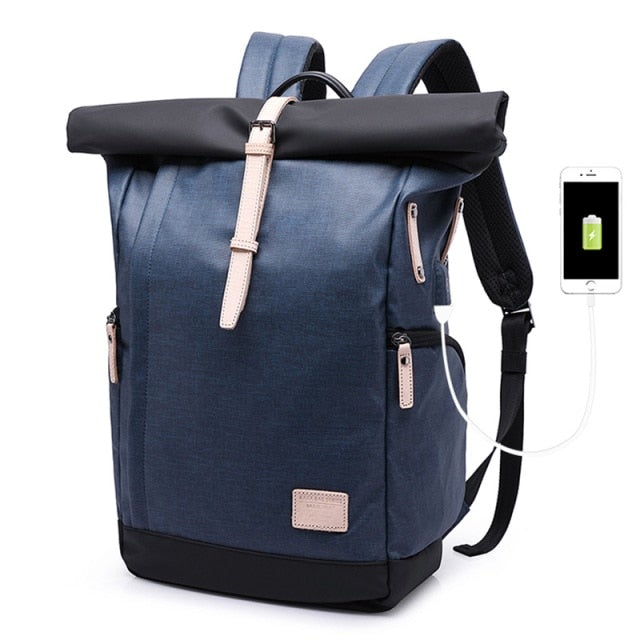Wasserdichter Rolltop Rucksack Damen