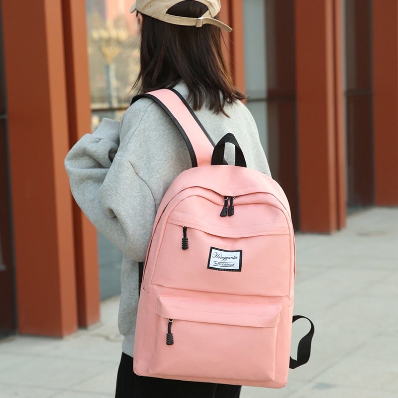 Damen Rucksack 4Stücke Set
