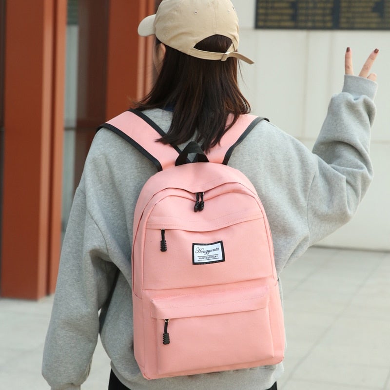 Damen Rucksack 4Stücke Set