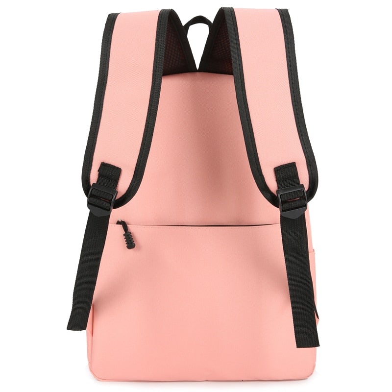 Damen Rucksack 4Stücke Set
