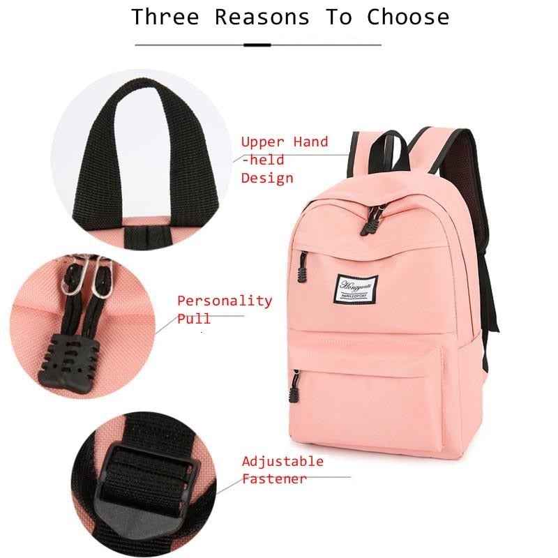 Damen Rucksack 4Stücke Set