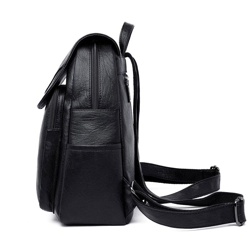 Leder Rucksack Damen