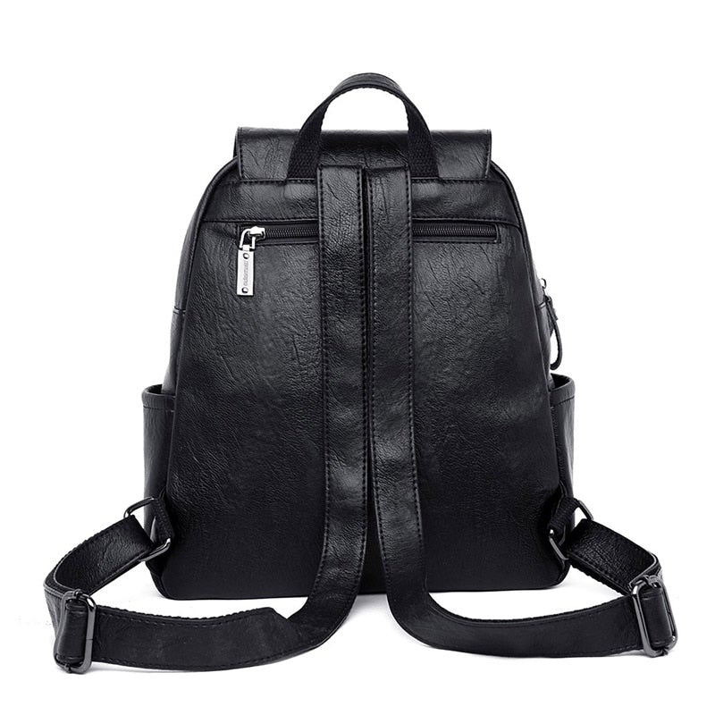 Leder Rucksack Damen