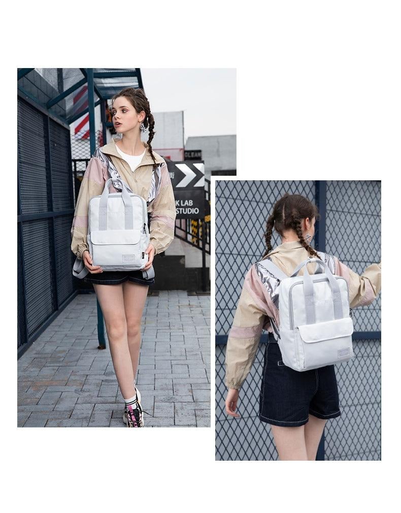 Schule Rucksack Quadrat