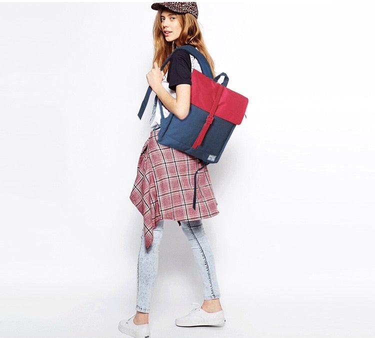 Segeltuch Rucksack Für Schule