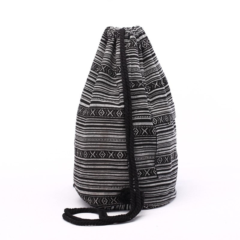 Hipster Kordelzug Tasche