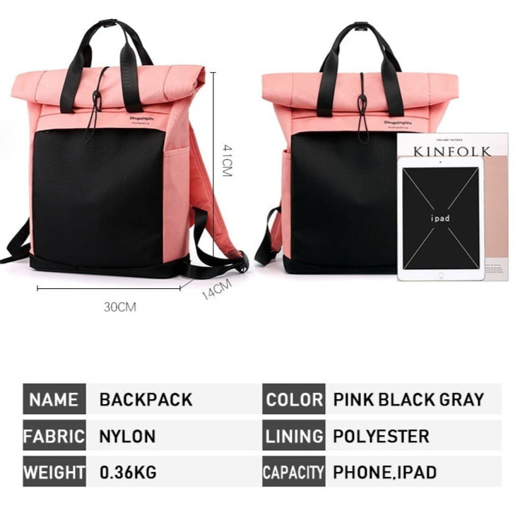 Rolltop Damen Rucksack