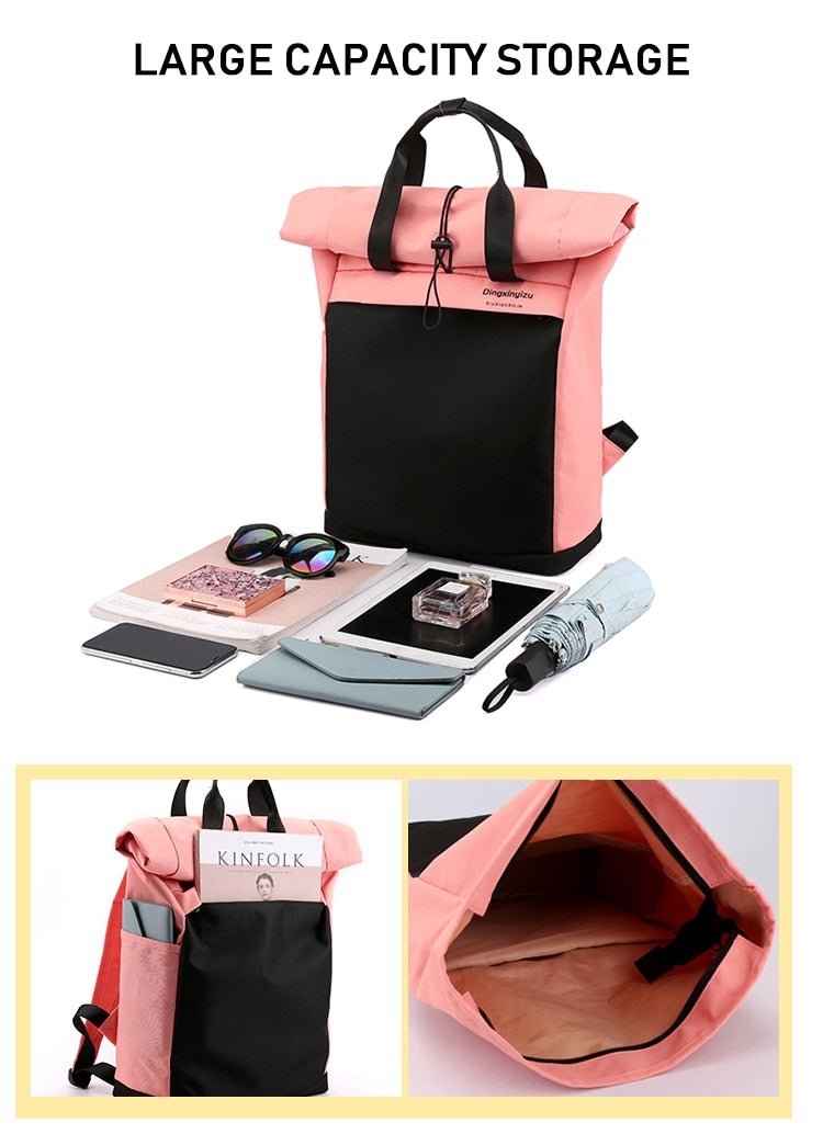 Rolltop Damen Rucksack