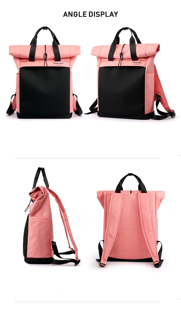 Rolltop Damen Rucksack