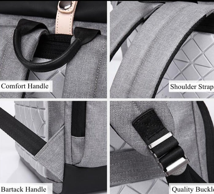 Rolltop Rucksack Für Laptop