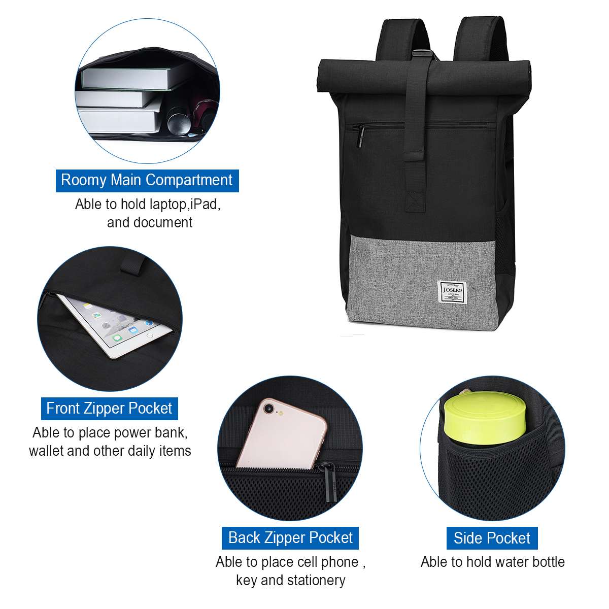 Leicht RollTopRucksack