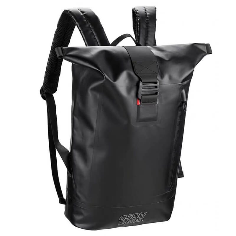 Leder Rolltop Abnehmbar Rucksack