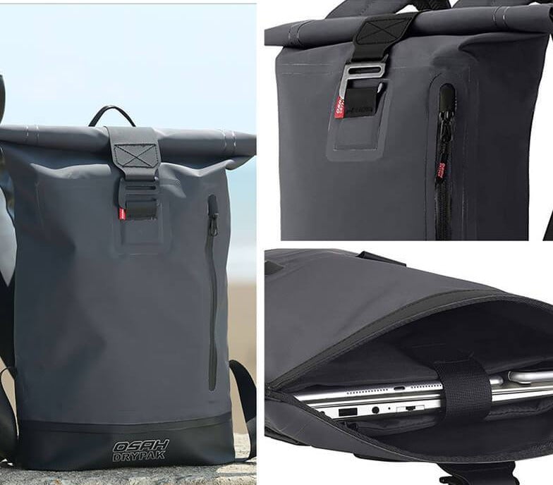 Rolltop Rucksack Intern Abnehmbar