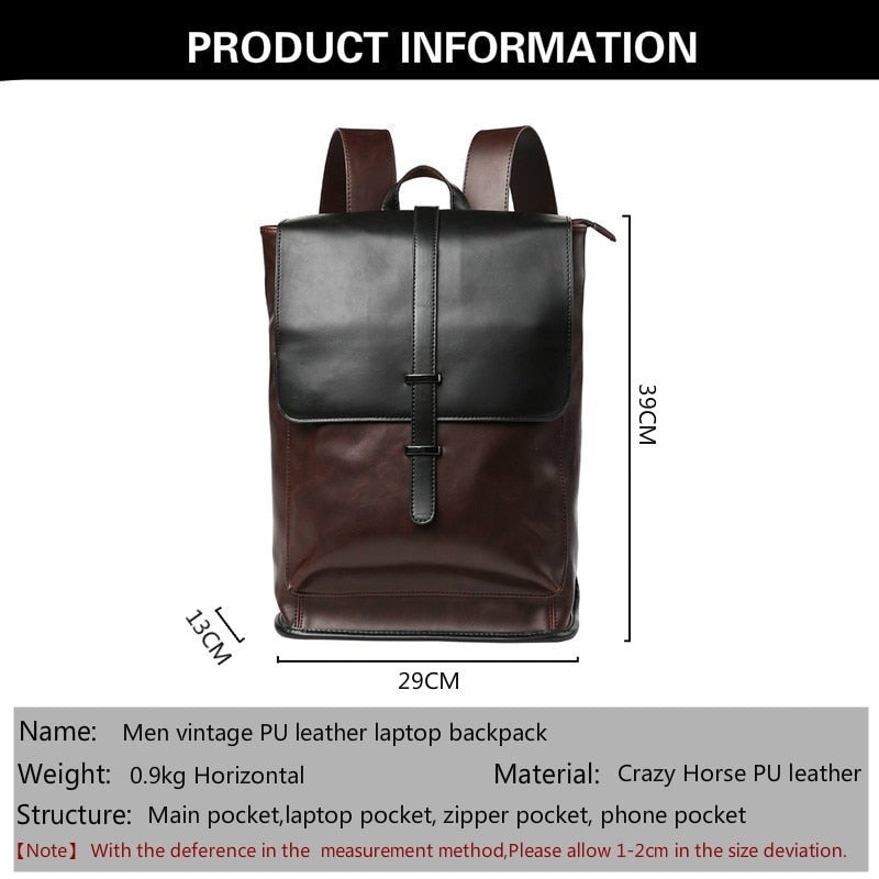 Business Rucksack Aus Leder