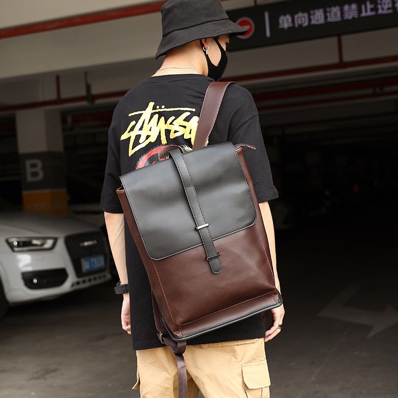 Business Rucksack Aus Leder