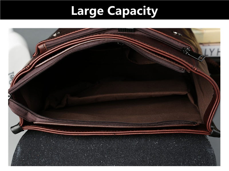 Business Rucksack Aus Leder