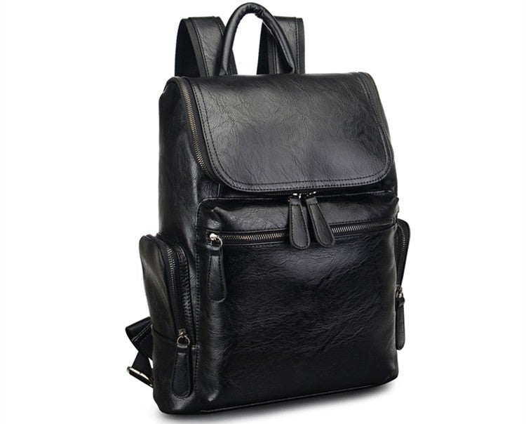 Leder Schulter Rucksack