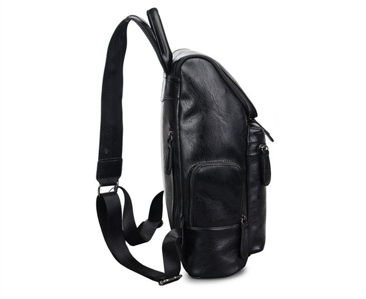 Leder Schulter Rucksack