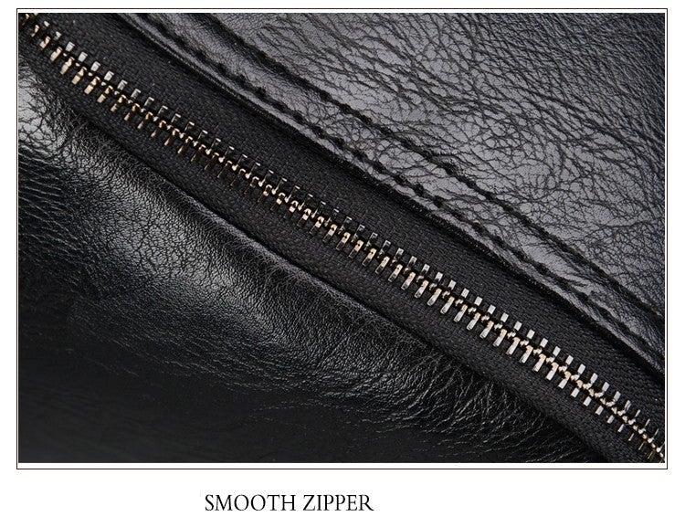 Leder Schulter Rucksack