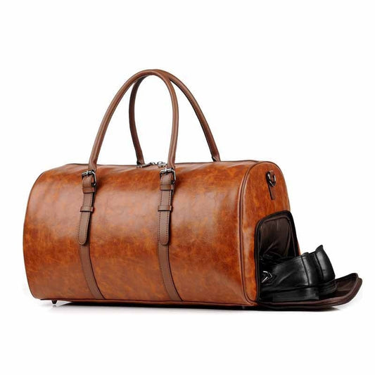 Synthetik Leder Wochenende Tasche