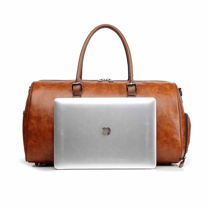 Synthetik Leder Wochenende Tasche
