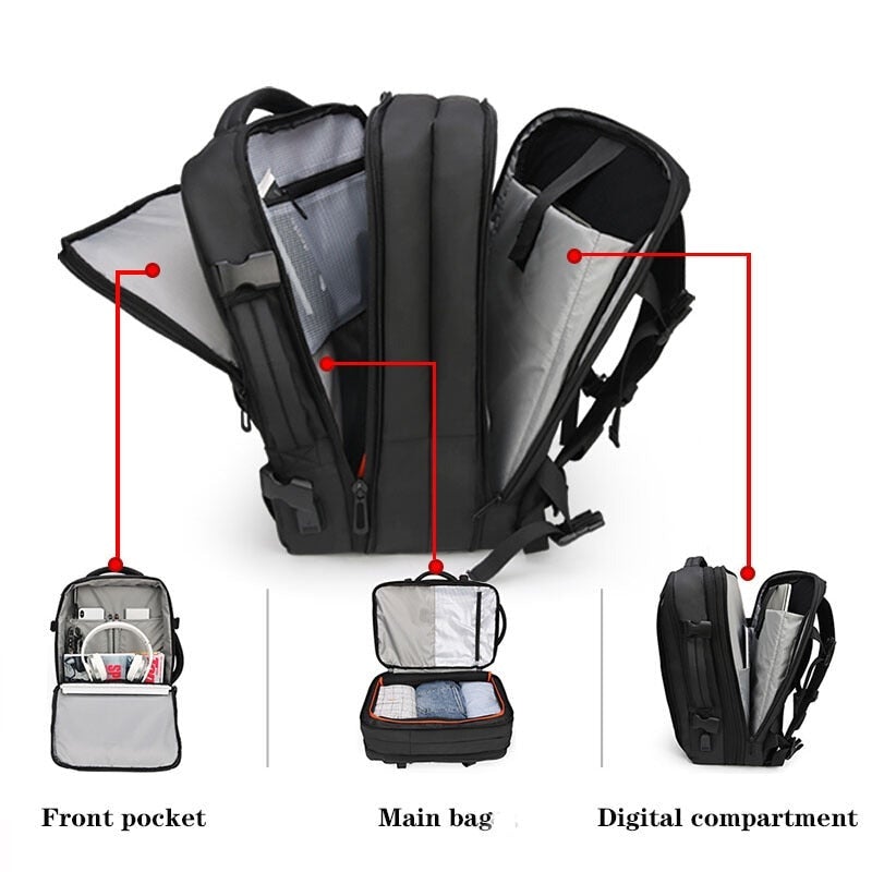 Groß Rucksack Für Reisen
