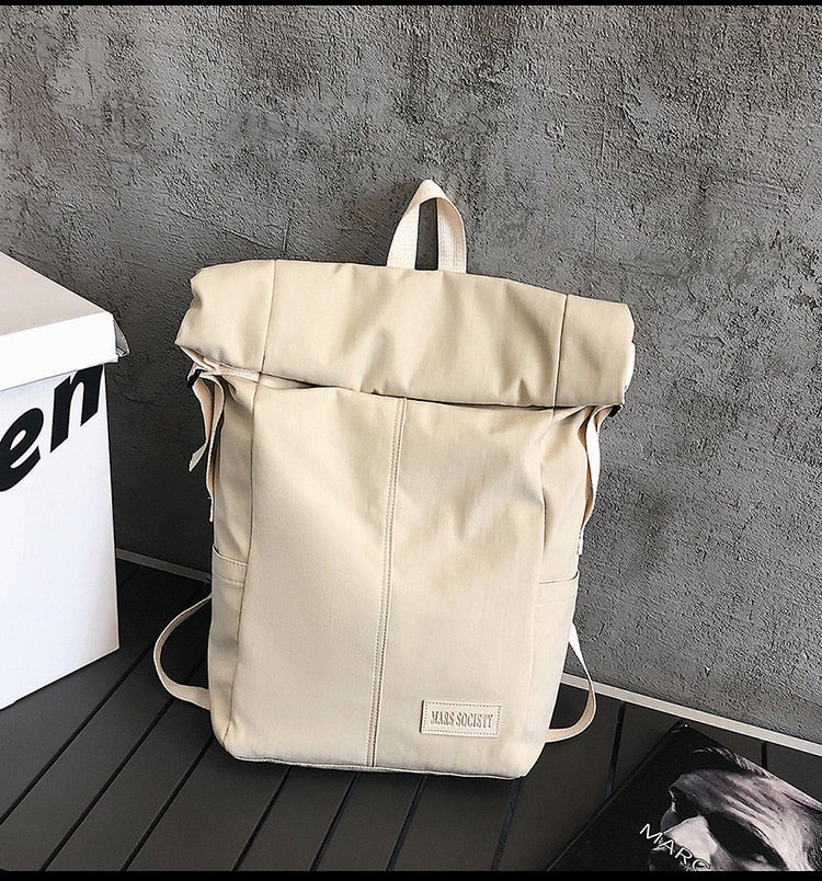 Roll top Nylon Rucksack