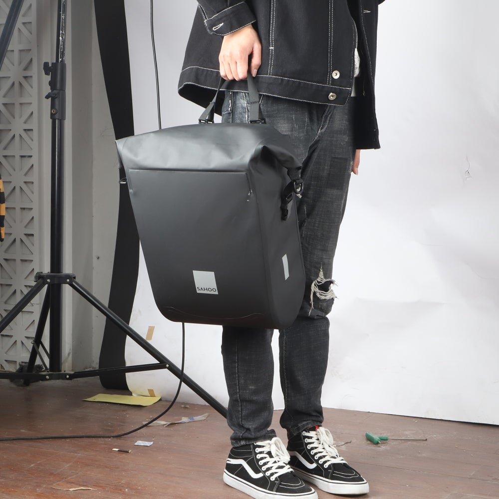 Roll-Laden Rucksack Fahrrad Fahrradtasche