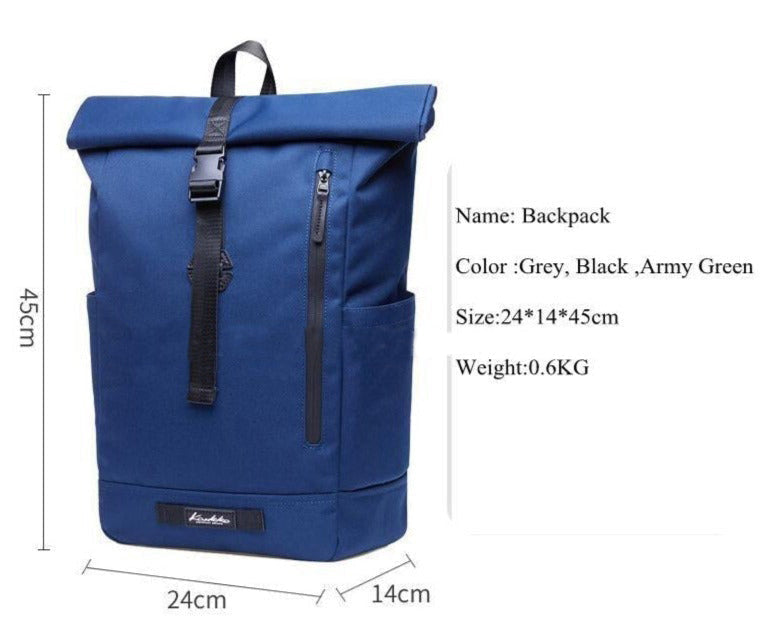 Rolltop Rucksack Mehrzweck