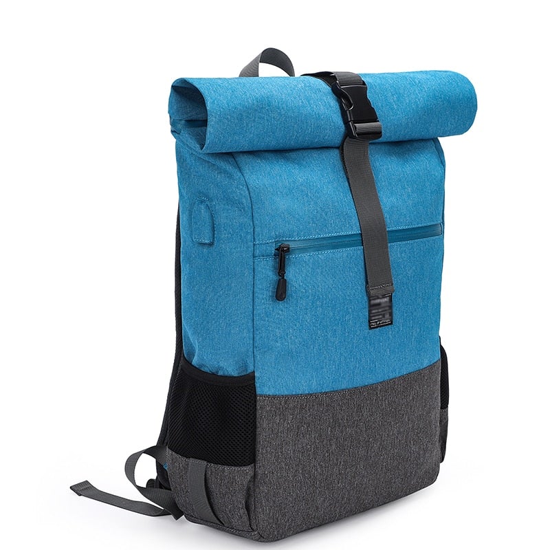 Roll Top Rucksack Mit Diebstahlsicherung Tasche