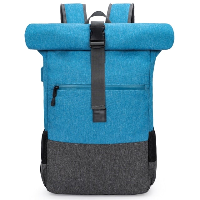 Roll Top Rucksack Mit Diebstahlsicherung Tasche