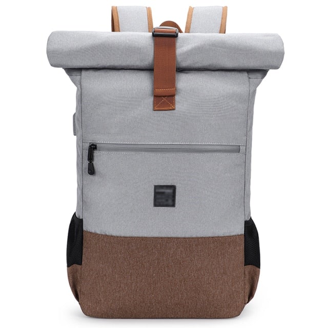 Roll Top Rucksack Mit Diebstahlsicherung Tasche