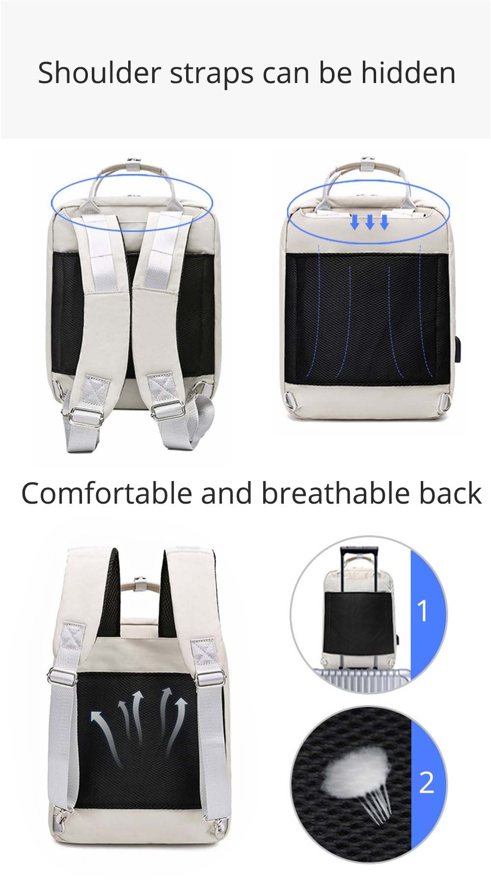 Laptop Rucksack Für Reisen