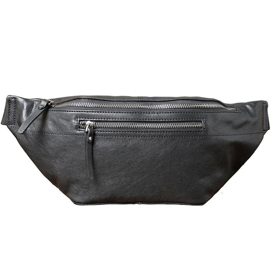 Rindsleder Leder Taille Tasche