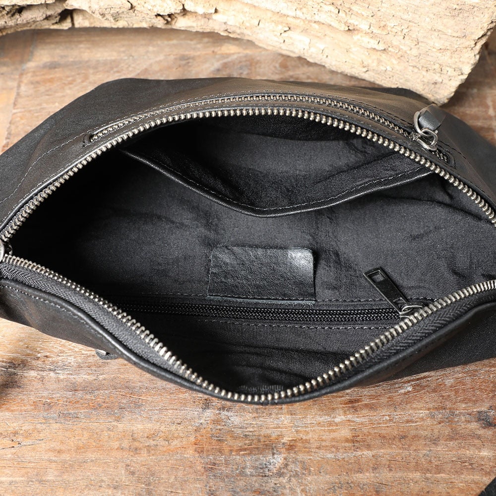 Rindsleder Leder Taille Tasche