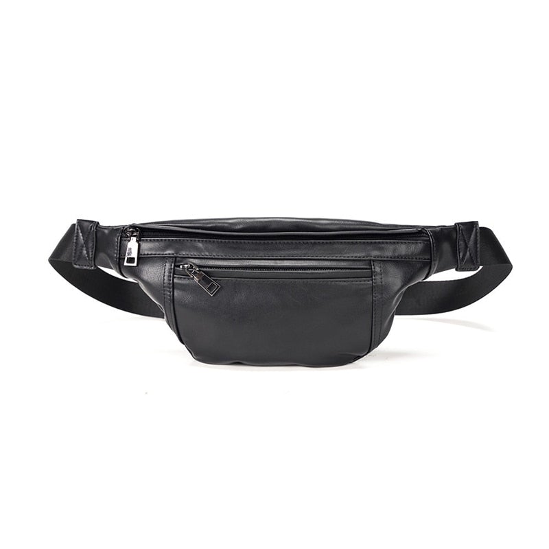 Leder Brust Und Taille Tasche