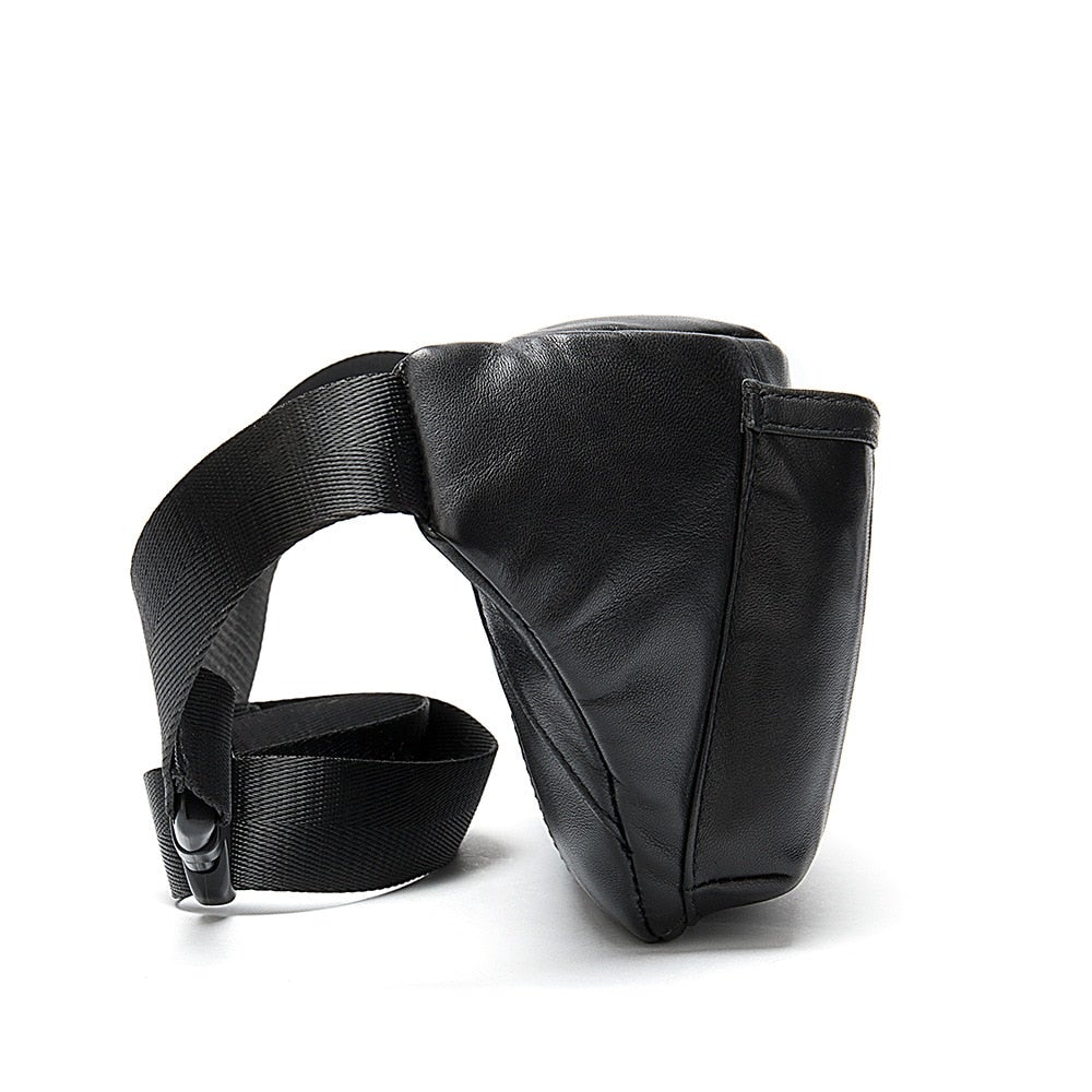 Leder Brust Tasche