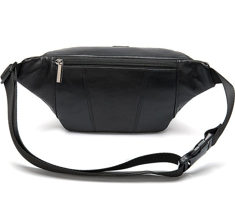 Leder Brust Tasche