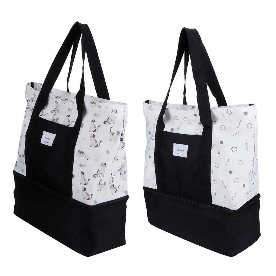 Isoliert Einkaufen Tasche