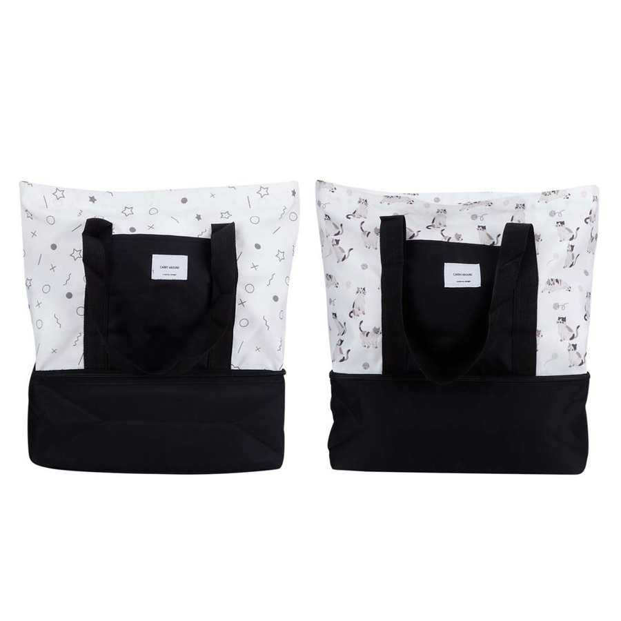 Isoliert Einkaufen Tasche
