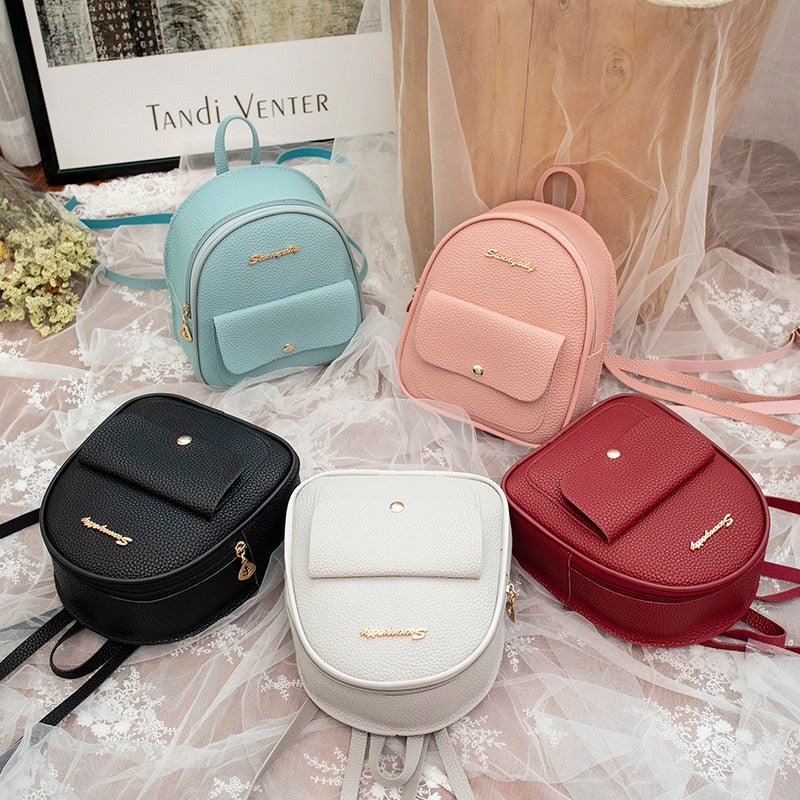 Mini Kinder Leder Rucksack
