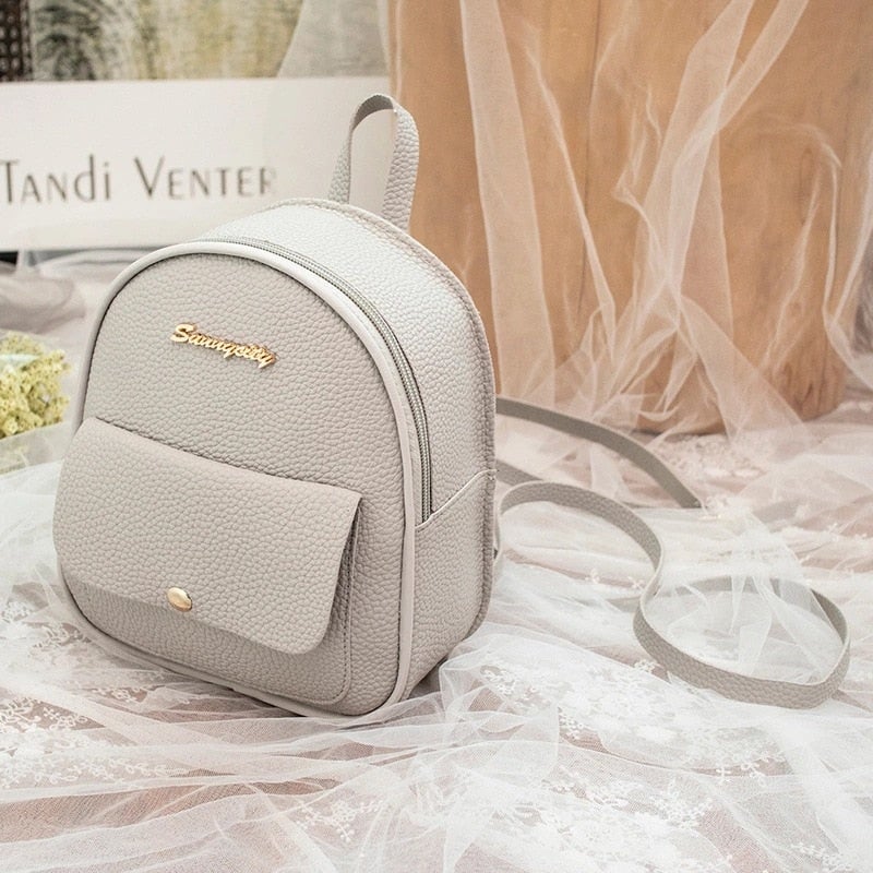 Mini Kinder Leder Rucksack
