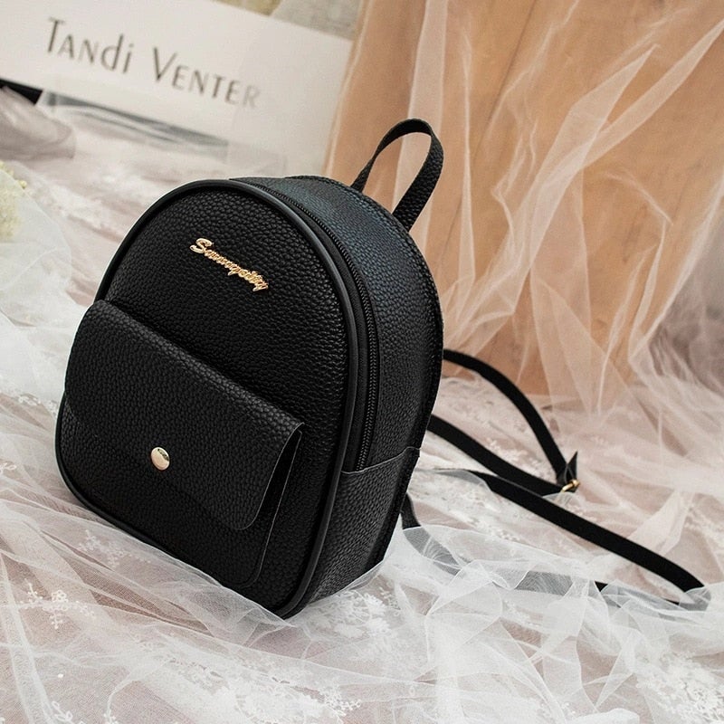 Mini Kinder Leder Rucksack
